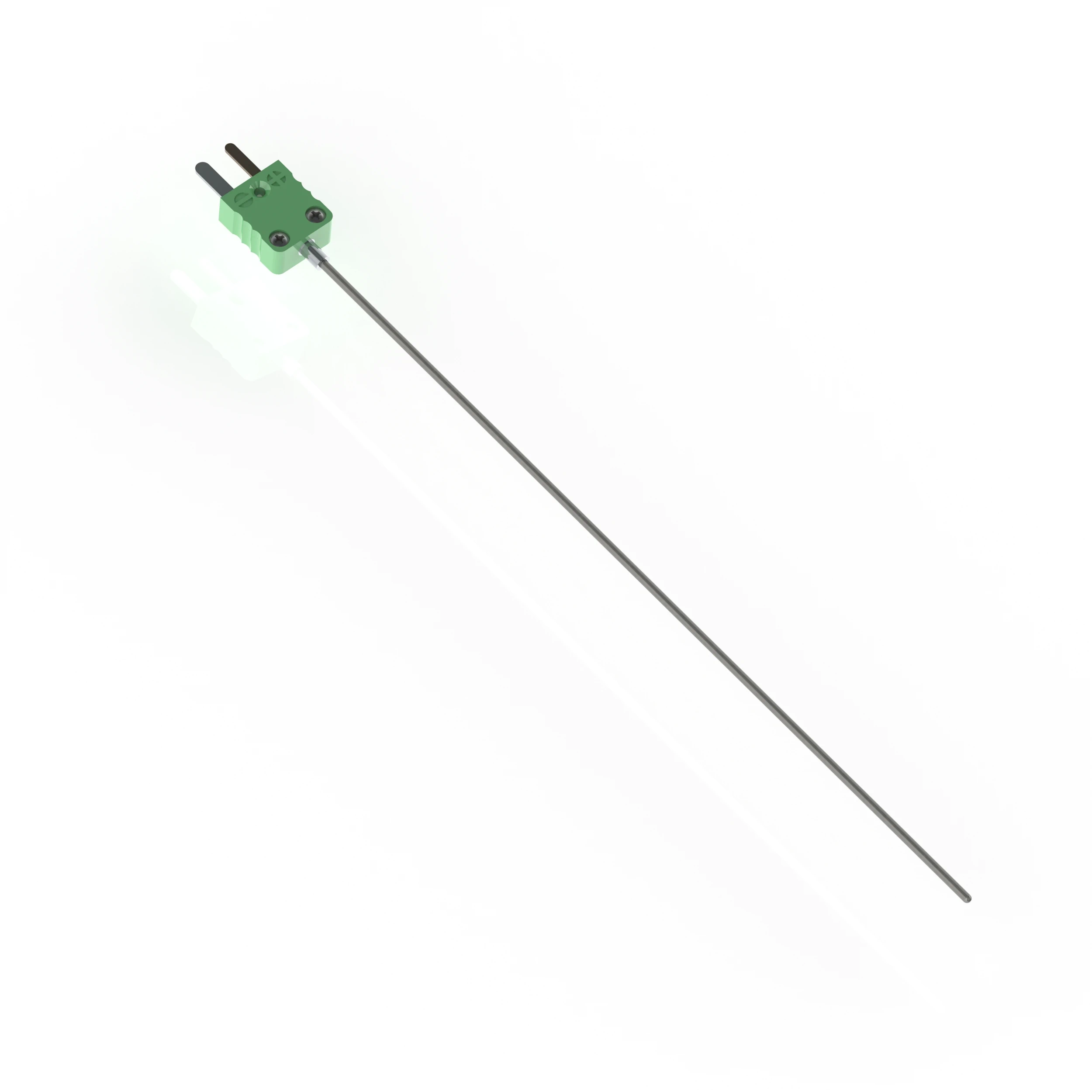 MI thermocouple with miniature connector